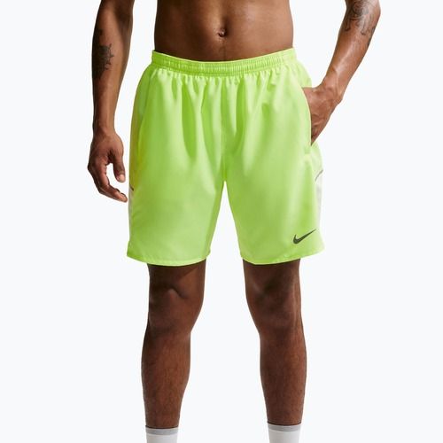 Pánske bežecké šortky Nike Miler Dri-Fit Brief Lined7" volt ice/barely volt