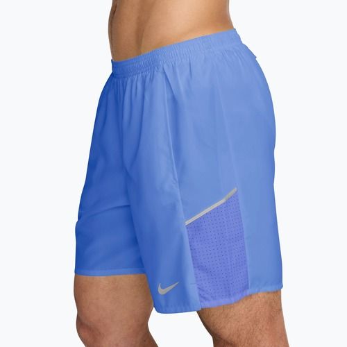 Pánske bežecké šortky Nike Miler Dri-Fit Brief Lined7" royal pulse/sapphire