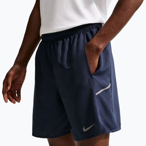 Pánske bežecké šortky Nike Miler Dri-Fit Brief Lined7" midnight navy