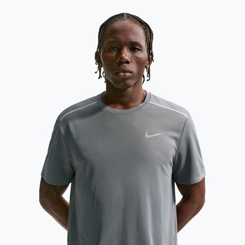 Pánske bežecké tričko Nike Miler Dri-Fit UV smoke grey