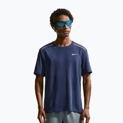 Pánske bežecké tričko Nike Miler Dri-Fit UV midnight navy
