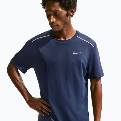 Pánske bežecké tričko Nike Miler Dri-Fit UV midnight navy