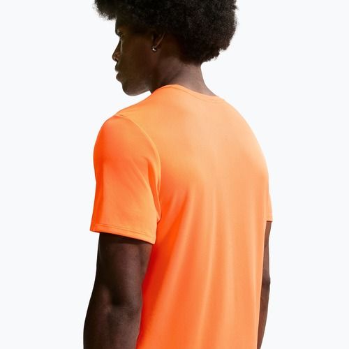 Pánske bežecké tričko Nike Miler Dri-Fit UV total orange