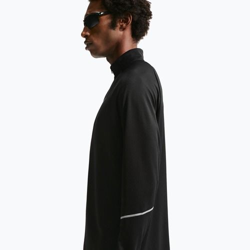 Pánska bežecká mikina Nike Miler Dri-Fit UV 1/2 Zip black