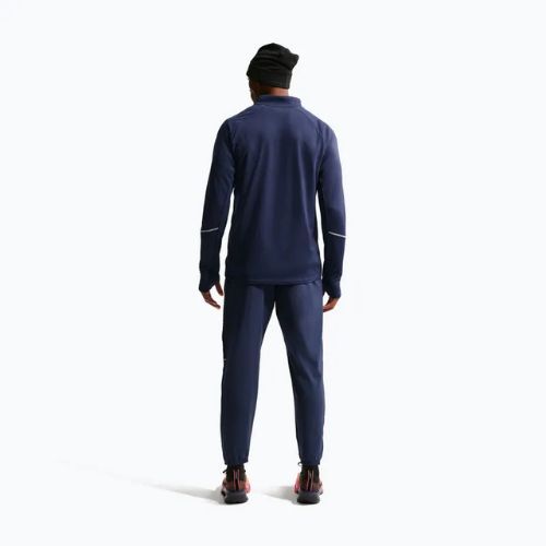 Pánska bežecká mikina Nike Miler Dri-Fit UV 1/2 Zip midnight navy