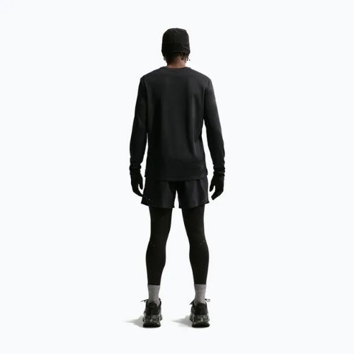 Pánske bežecké tričko longsleeve Nike Miler Dri-Fit UV black
