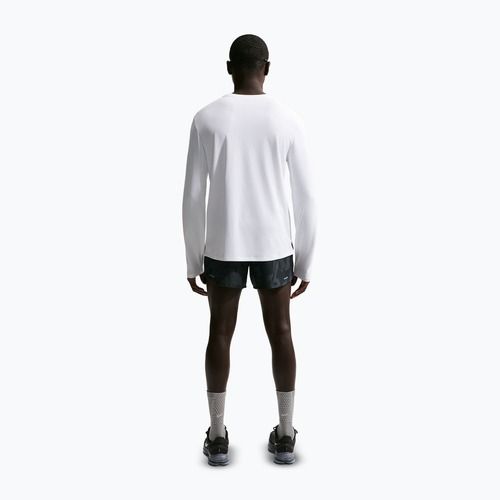 Pánske bežecké tričko longsleeve Nike Miler Dri-Fit UV white