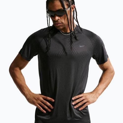 Pánske bežecké tričko Nike Stride Dri-Fit ADV off noir/black