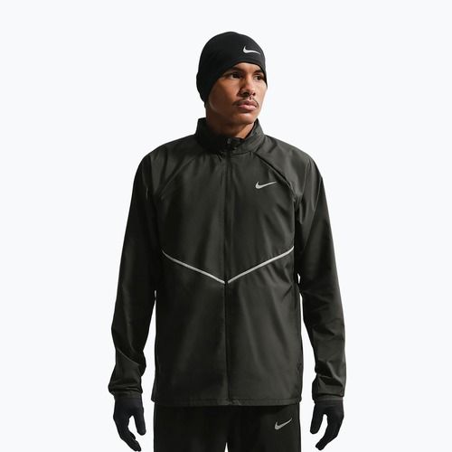 Pánska bežecká bunda Nike Miler Repel UV black/black