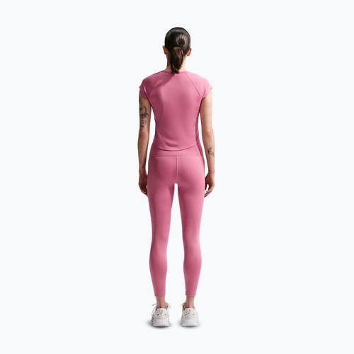Dámske bežecké tričko Nike Swoosh Run Dri-Fit peony/photon dust/white