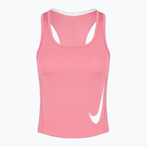 Dámske bežecké tričko Nike Swoosh Run Dri-Fit peony/photon dust/white