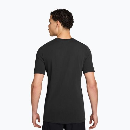 Pánske bežecké tričko Nike Dri-Fit Running black/mineral slate