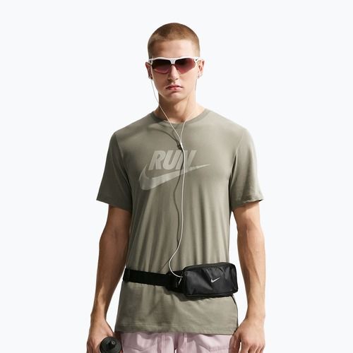 Pánske bežecké tričko Nike Dri-Fit Running silver sage/spruce fog