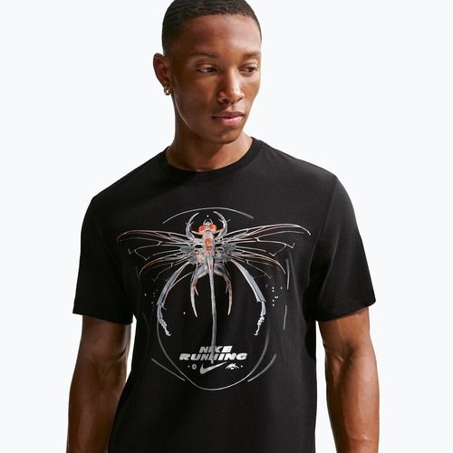 Pánske bežecké tričko Nike Dri-Fit Running black