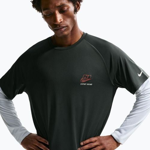 Pánske bežecké tričko Nike Stride Dri-Fit ADV black spruce