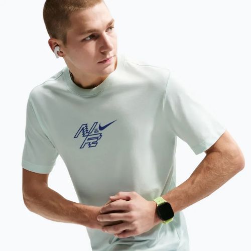 Pánske bežecké tričko Nike AeroSwift Dri-Fit barely green/lapis