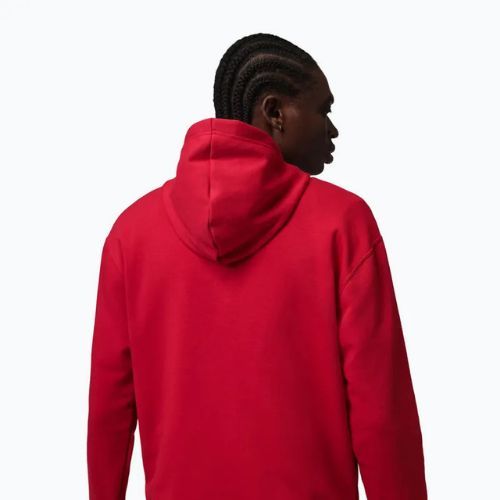 Pánska mikina Jordan Pullover Hoodie gym red/white