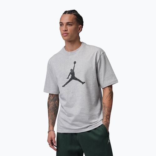 Pánske tričko Jordan grey heather/black