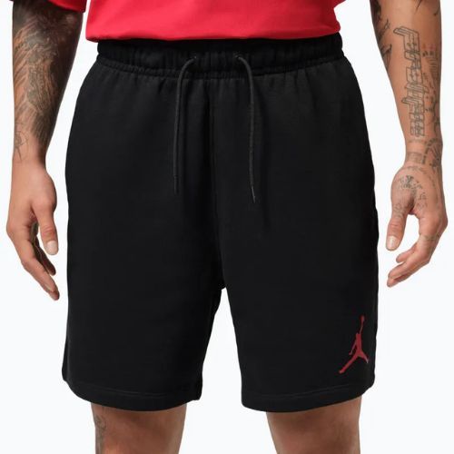 Pánske šortky Nike Jordan Fleece black/gym red