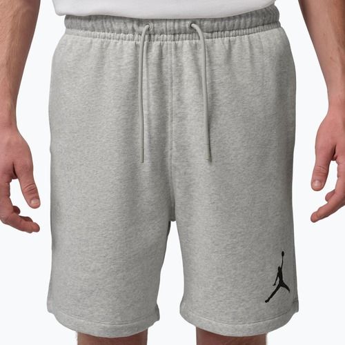 Pánske šortky Nike Jordan Fleece grey heather/black