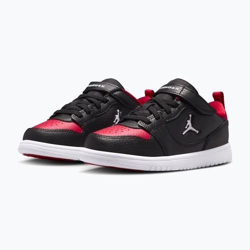 Detské topánky Jordan Court Connect Low black/gym red/white