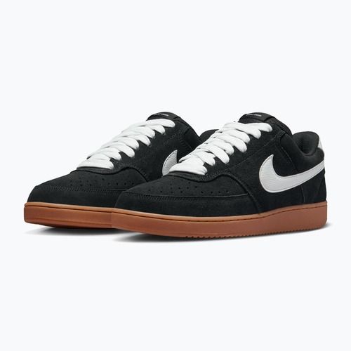 Pánske topánky Nike Court Vision Low FL black/gum med brown/white