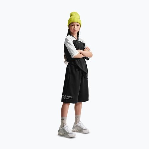 Detské šortky Nike Sportswear French Terry black/white
