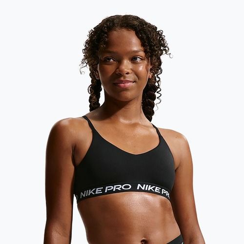 Dievčenská podprsenka Nike Pro Indy čierna