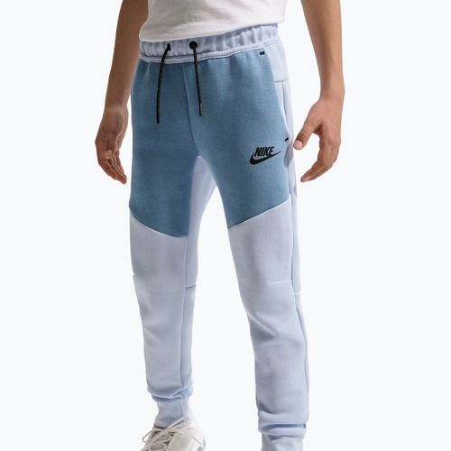 Detské nohavice Nike Sportswear Tech Fleece hydrogen blue/work blue/black/black