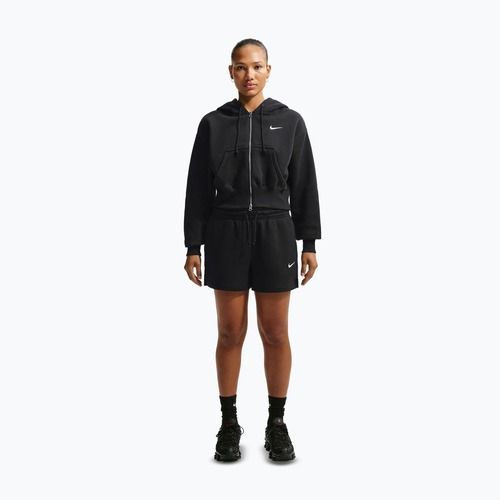 Dámska mikina Nike Sportswear Phoenix Fleece Loose Full-Zip black/sail