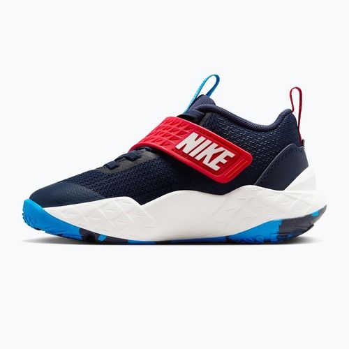 Detské topánky Nike Team Hustle D 12 tm navy/university red/photo blue/sail