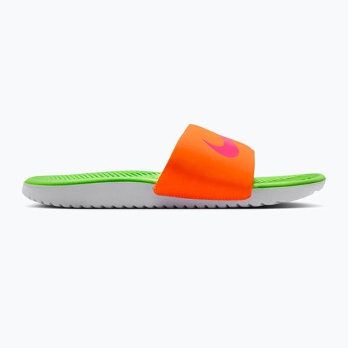 Detské šľapky Nike Coffee total orange/green strike/hyper pink