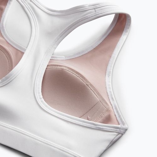 Fitness podprsenka Jordan Sport Medium Support Jumpman white/stone mauve/black
