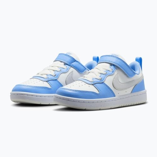 Detské topánky Nike Court Borough Low Recraft summit white/cobalt pulse/vast grey