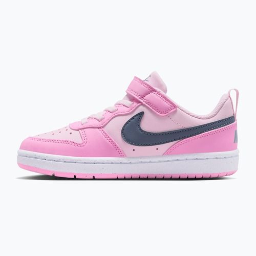 Detské topánky Nike Court Borough Low Recraft pink foam/pink rise/white/ashen slate