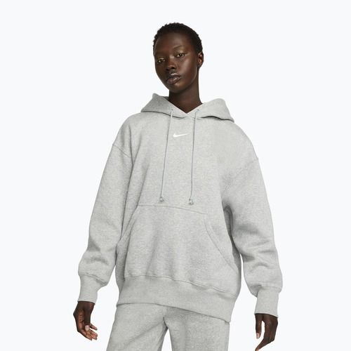 Dámska mikina  Nike Sportswear Phoenix Fleece Oversized dark grey heather/sail