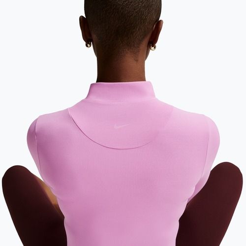 Dámska tréningová mikina Nike Zenvy Dri-Fit Full Zip light magenta/white