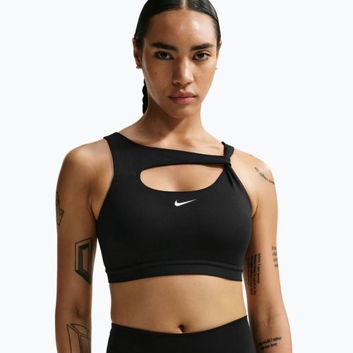 Fitness podprsenka Nike One Medium Support black/white