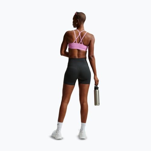Fitness podprsenka Nike Zenvy Strappy Light-Support light magenta/white