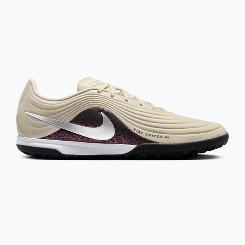 Pánske kopačky Nike United Tiempo Maestro Academy TF fossil/burgundy crush/metallic silver