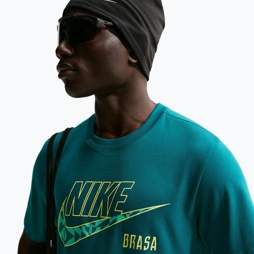 Pánsky futbalový dres Nike Brazil Soccer geode teal