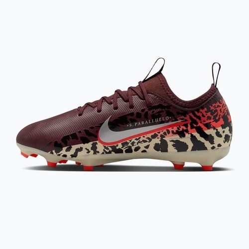 Detské kopačky Nike United Jr. Mercurial Vapor 16 Academy MG burgundy crush/metallic silver