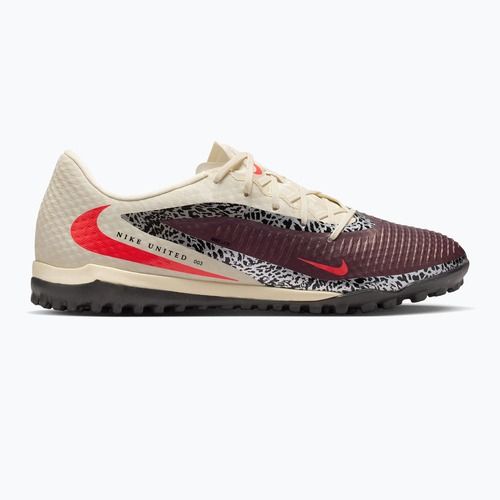 Pánske kopačky Nike United Phantom 6 Low Academy TF burgundy crush/fossil/university red