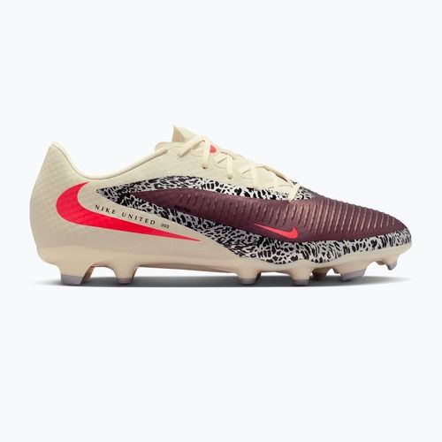 Pánske kopačky Nike United Phantom 6 Low Academy MG burgundy crush/fossil/university red