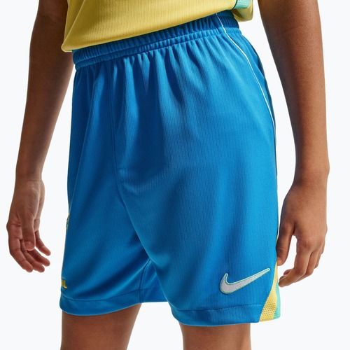 Detské futbalové šortky Nike Brazil 2026 Stadium Home Soccer Replica light photo blue/light mint/white