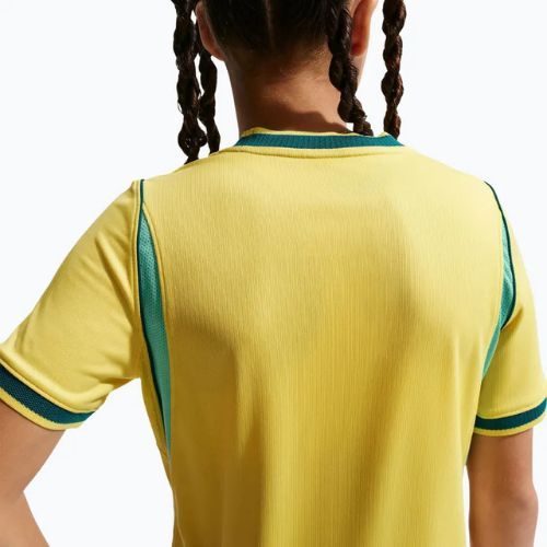 Detský futbalový dres Nike Brazil 2026 Stadium Home Soccer Replica canary/light mint/geode teal