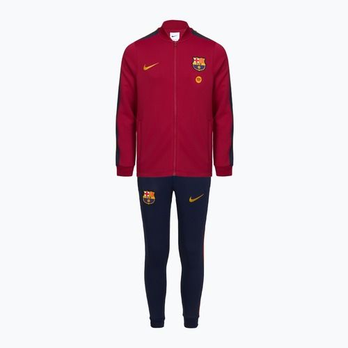 Detská futbalová súprava Nike FC Barcelona Strike Dri-Fit Soccer Knit noble red/blackened blue