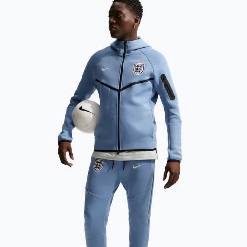 Pánske futbalové nohavice Nike England Tech Fleece Soccer Joggers work blue/white