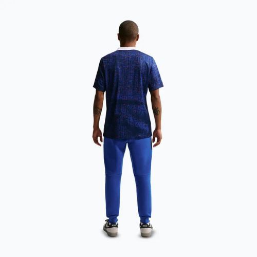 Pánske futbalové nohavice Nike FFF Tech Fleece Joggers game royal/metallic copper