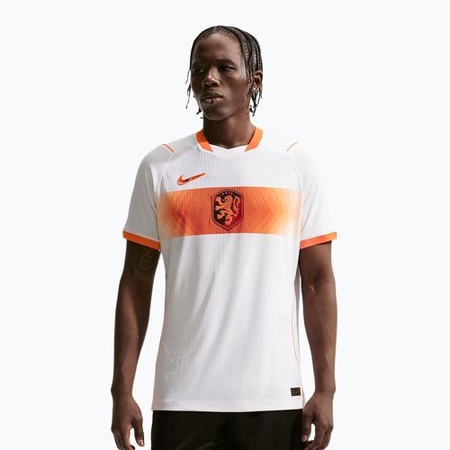 Pánsky futbalový dres Nike Netherlands 2026/27 Match Away white/hyper crimson/black